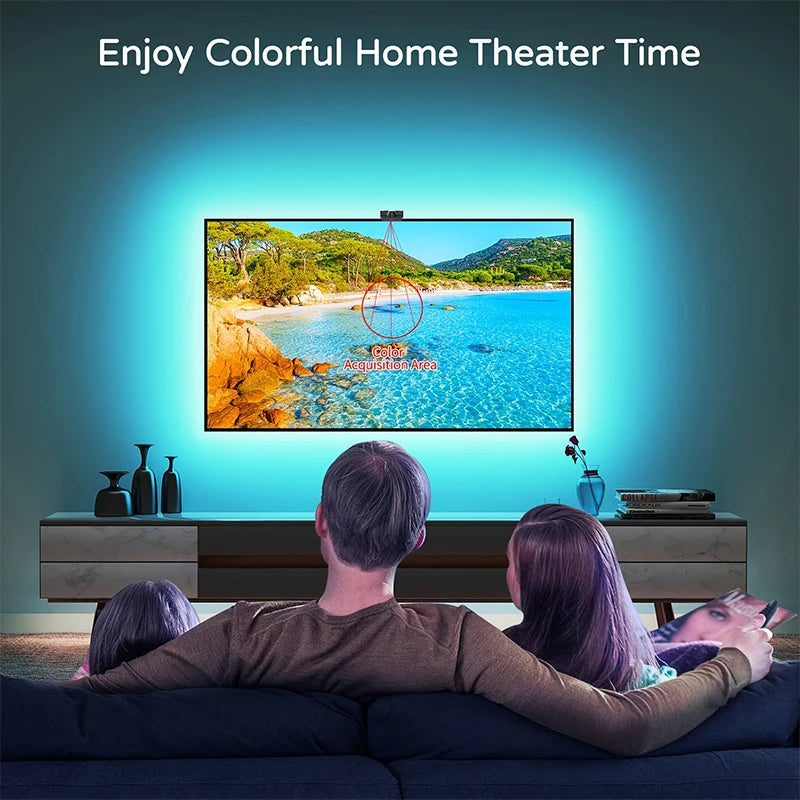 RGBIC LED TV Backlight with Camera - PlusGamer