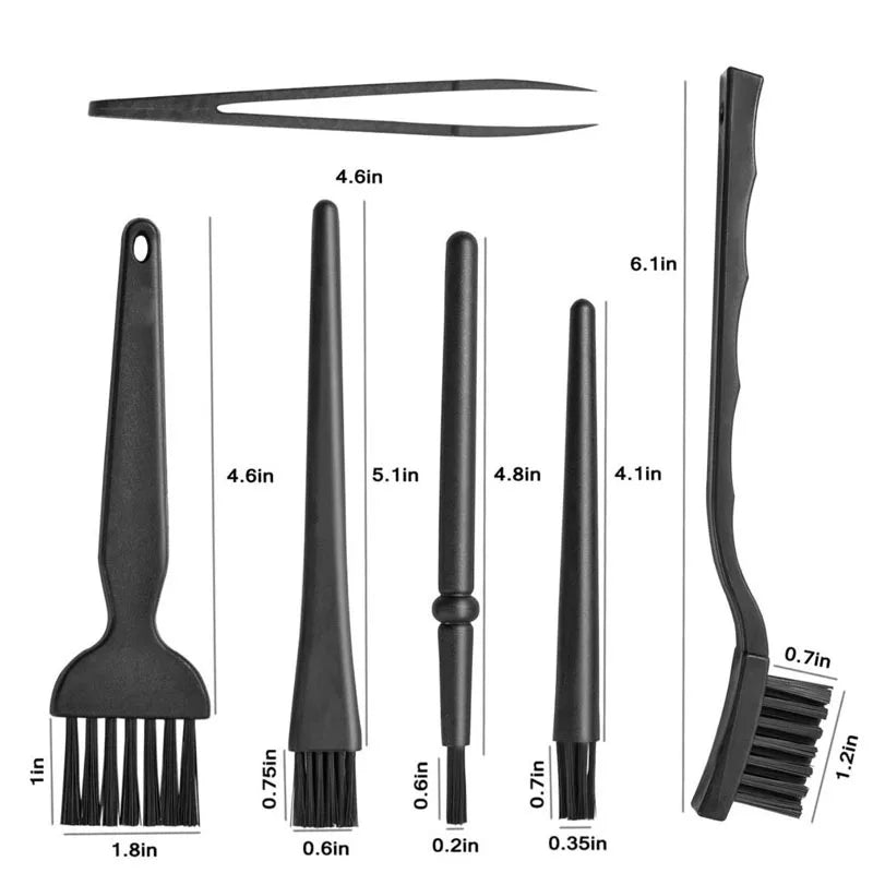 6-in-1 Anti-Static Keyboard Cleaning Brush Kit - PlusGamer