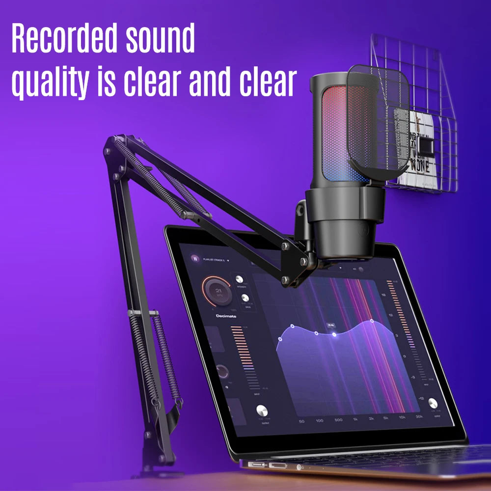 M8 RGB Gaming Mic Kit - PlusGamer