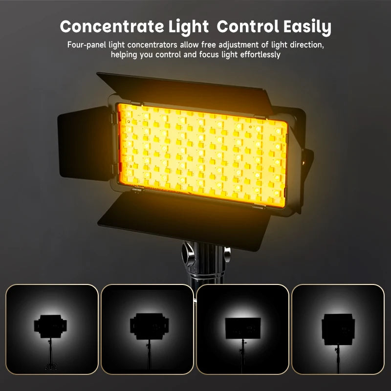 RGB LED Video Panel Light 29 FX Rechargeable - PlusGamer
