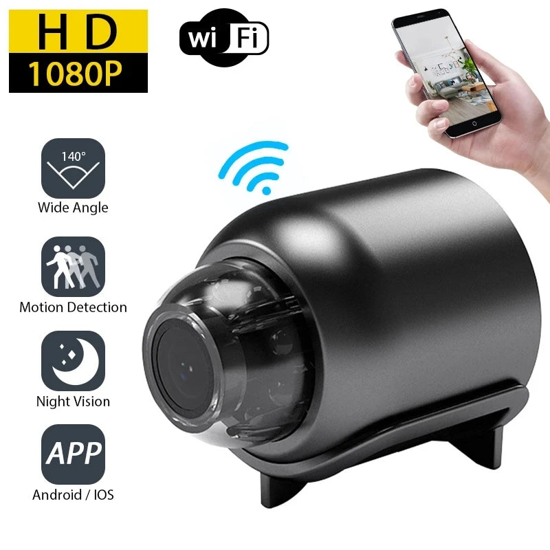 Mini Wireless 1080P Surveillance Camera - PlusGamer