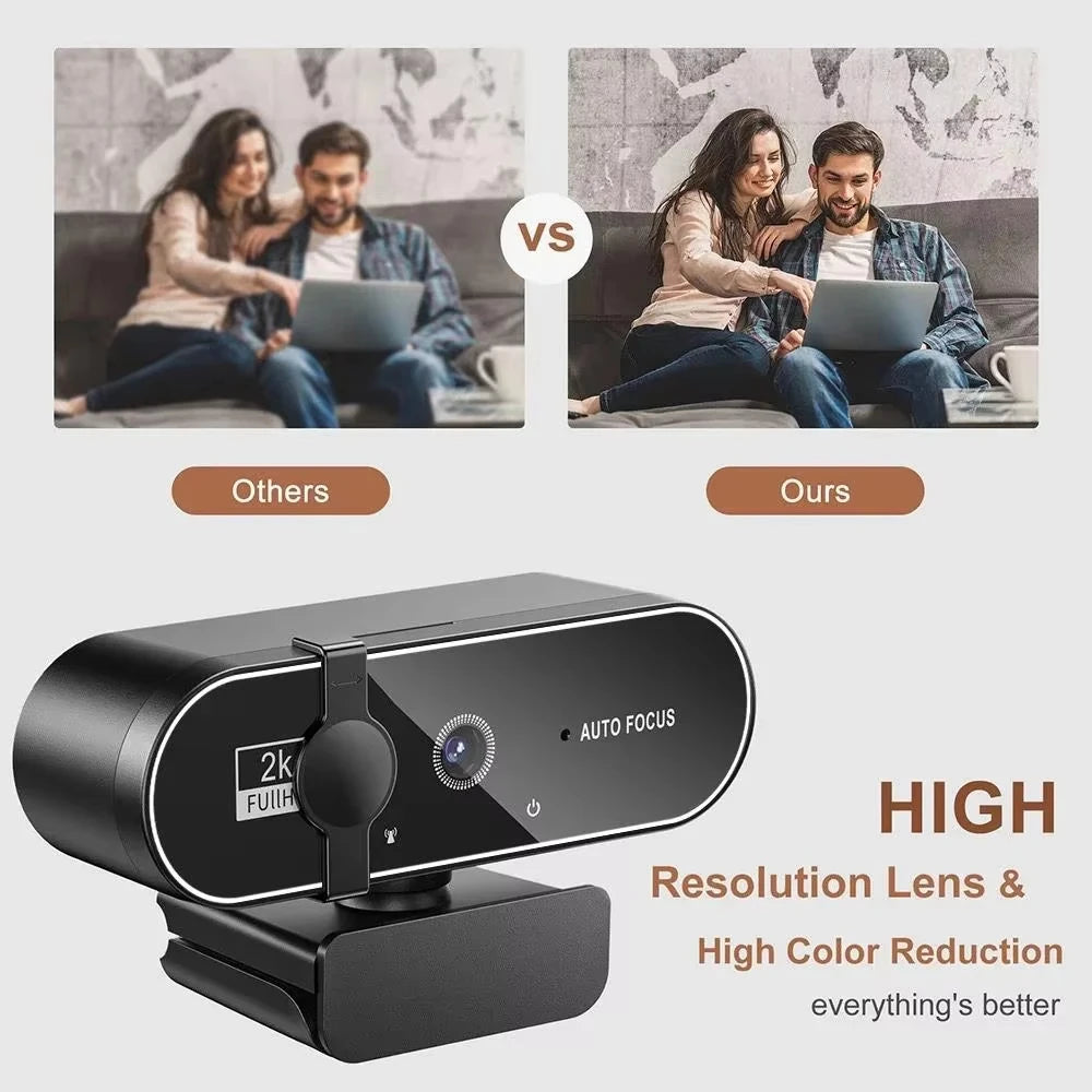 4K Autofocus Streaming Webcam - PlusGamer