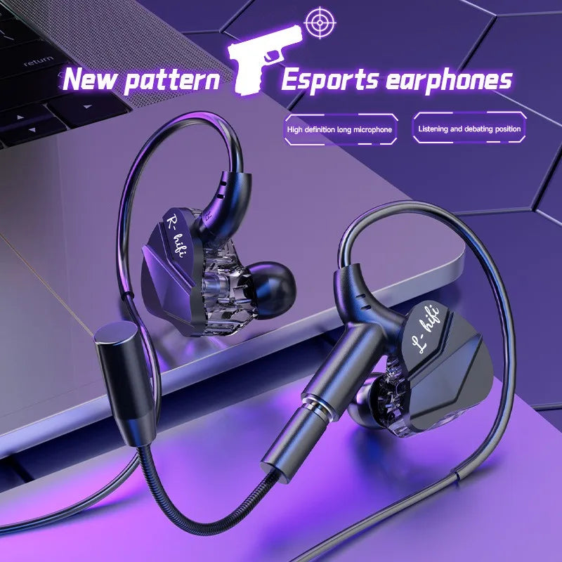 7.1 Surround In-Ear Gaming Earphones - PlusGamer