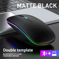 Dual-Mode Quiet Rechargeable Wireless Mouse - PlusGamer