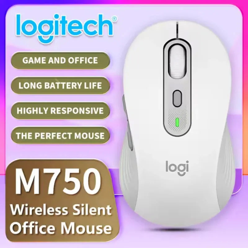 Logitech M750/M650L Dual-Mode Silent Mouse - PlusGamer