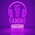 3D LED Gaming Nightlight & Headphone Lamp - PlusGamer