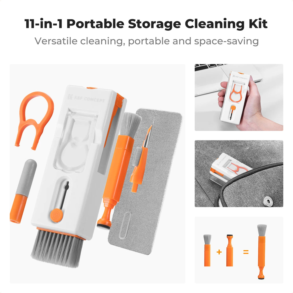 11-in-1 Multifunction Keyboard & Camera Cleaning Kit - PlusGamer