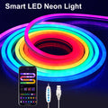 APP Control RGB Music Sync Neon Rope Light - PlusGamer