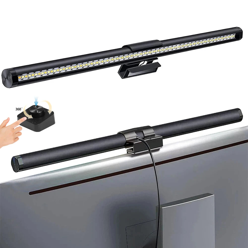 RGB Monitor Light Bar with Atmosphere Lighting (44cm) - PlusGamer
