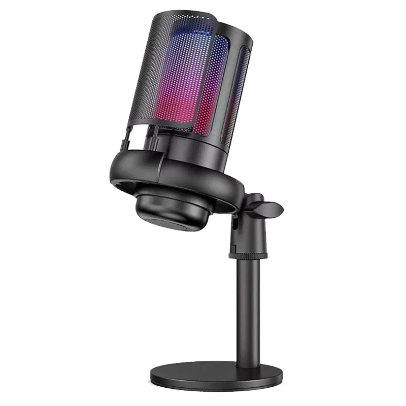 Professional RGB Dynamic Broadcast Mic - PlusGamer