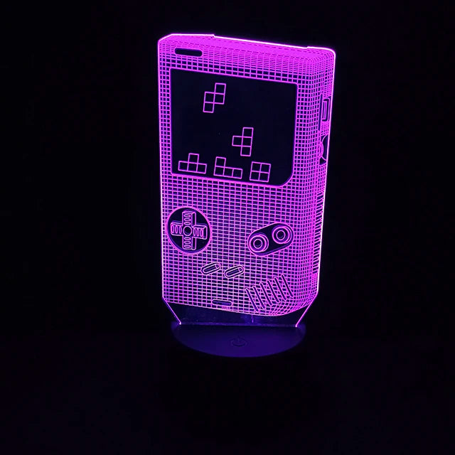 3D LED Gaming Nightlight & Headphone Lamp - PlusGamer