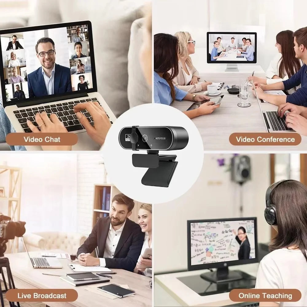 4K Autofocus Streaming Webcam - PlusGamer