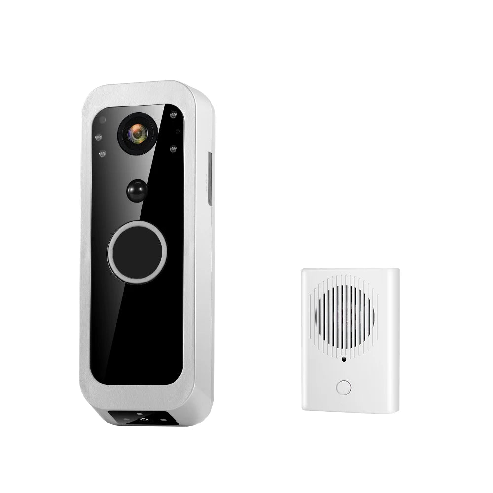 iCam365 2MP Dual Lens WiFi Peephole Doorbell - PlusGamer