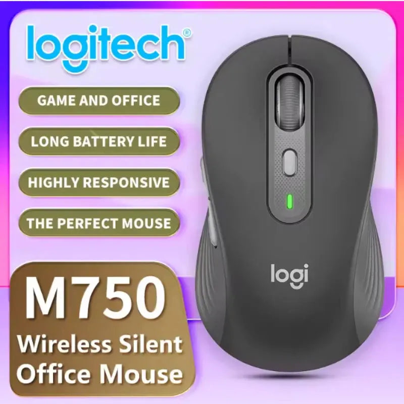 Logitech M750/M650L Dual-Mode Silent Mouse - PlusGamer