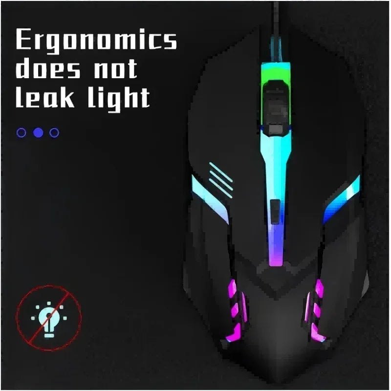 4-Button USB Wired Gaming Mouse - PlusGamer