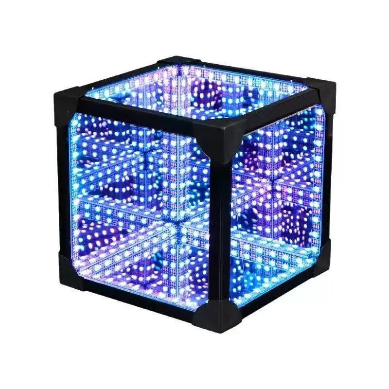 3D Cube Abyss RGB Ambient Desk Light - PlusGamer