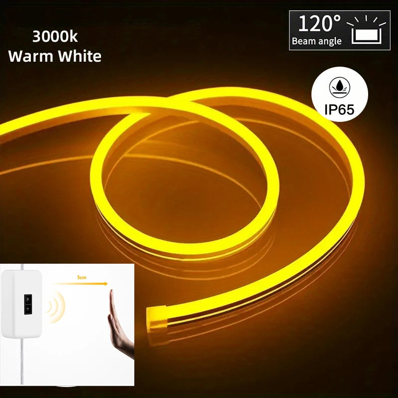 Smart Gesture Sensor Neon LED Light Strip - PlusGamer
