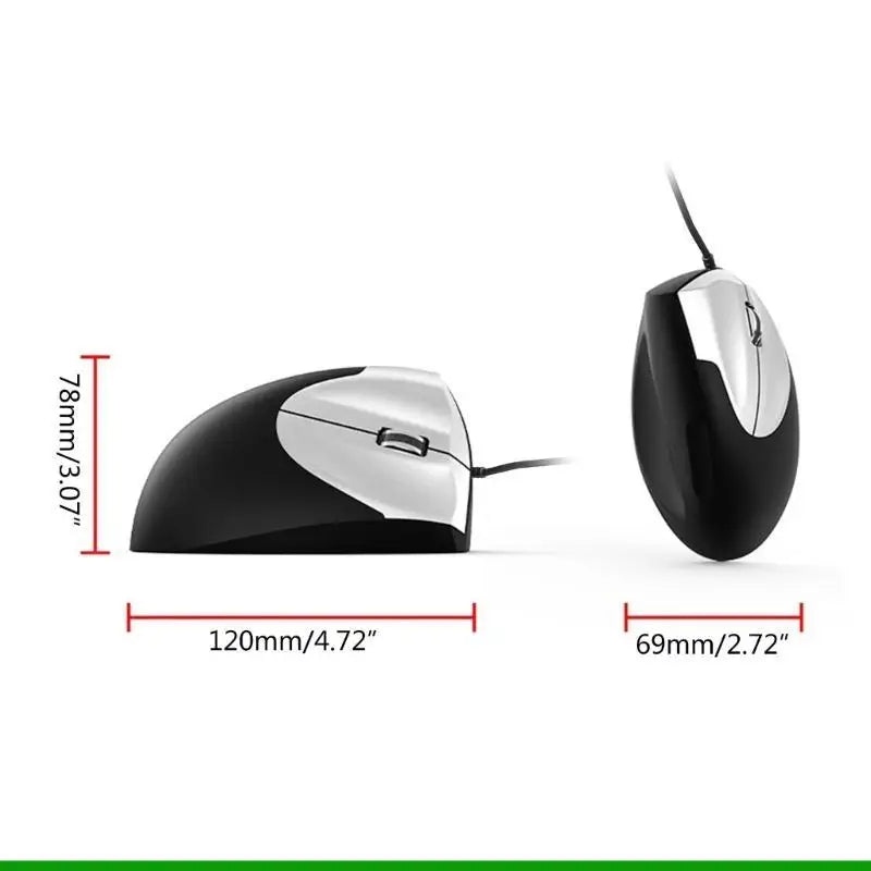 U55C Ergonomic Vertical Mouse - PlusGamer