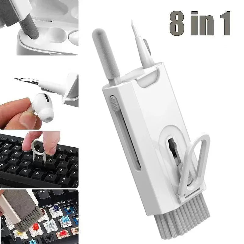 8-in-1 Keyboard & Laptop Cleaning Kit with Keycap Puller - PlusGamer