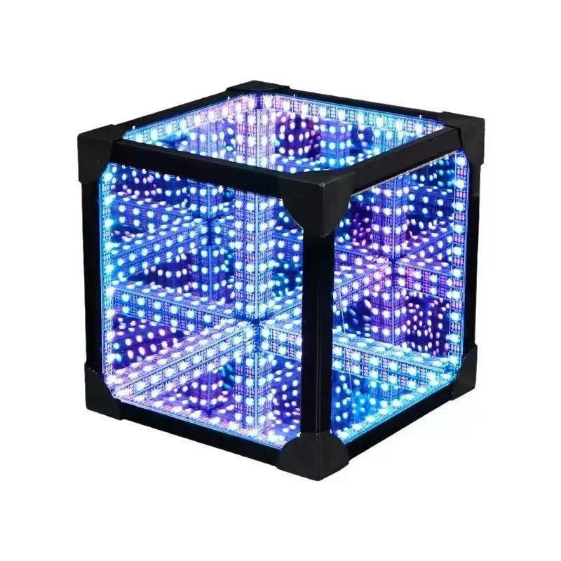 3D Cube Abyss RGB Ambient Desk Light - PlusGamer