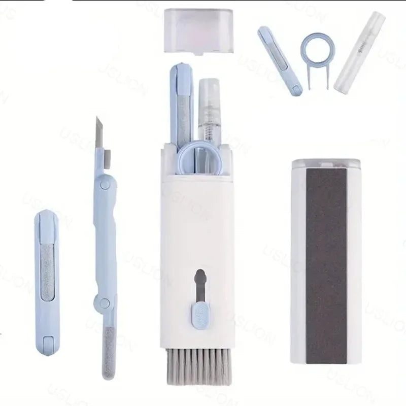 7-in-1 Keyboard Cleaner Brush & Earphone Cleaning Pen Kit - PlusGamer