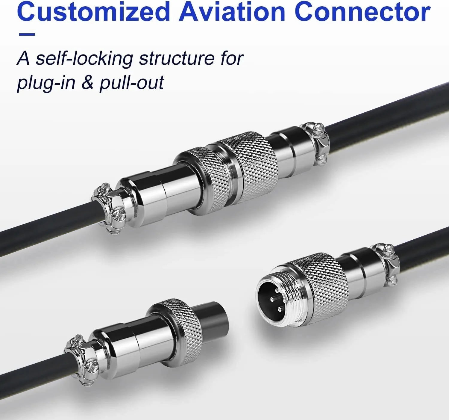 Coiled Type-C Aviator Mechanical Keyboard Cable - PlusGamer