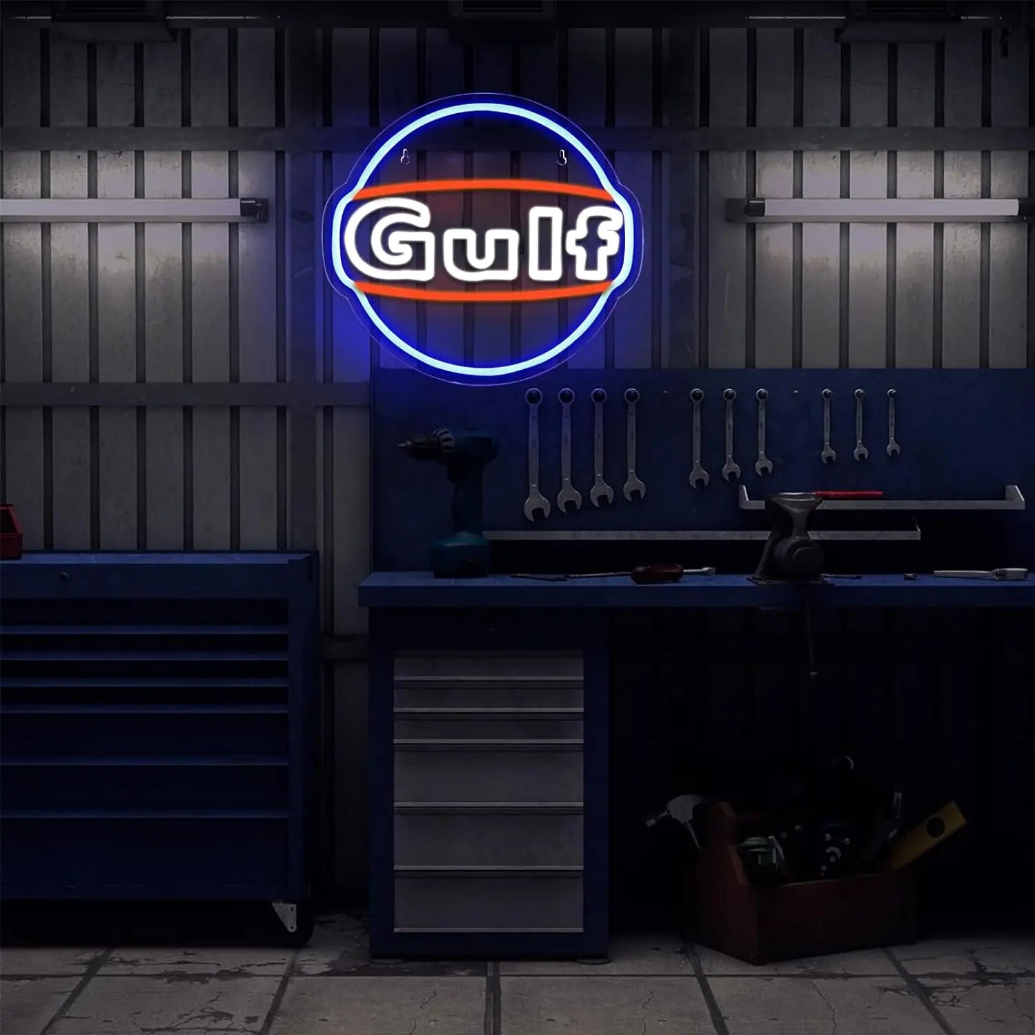 LED Neon Garage & Bar Cave Sign - PlusGamer