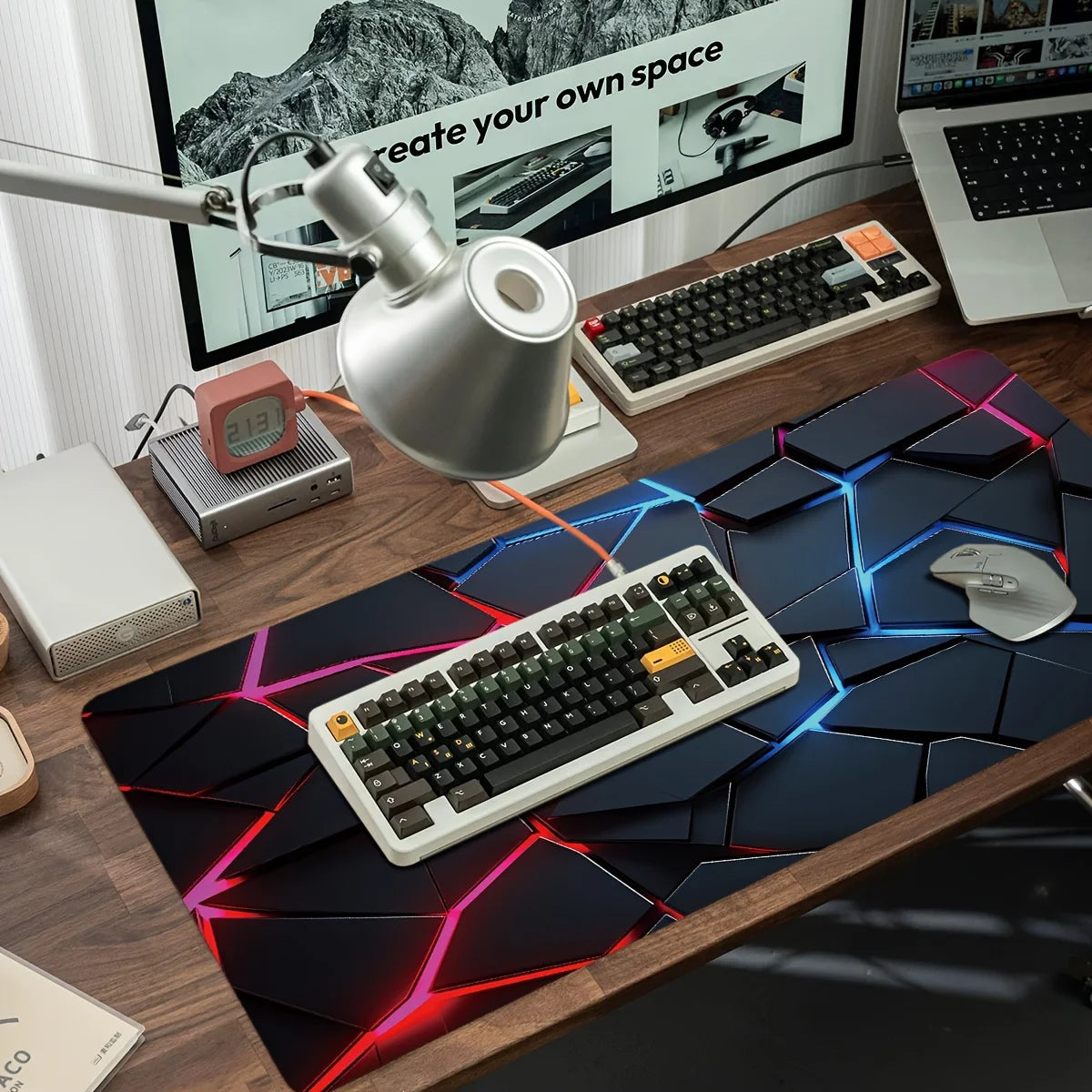 Cyber Fusion Edition Pro XXL Mousepad - PlusGamer