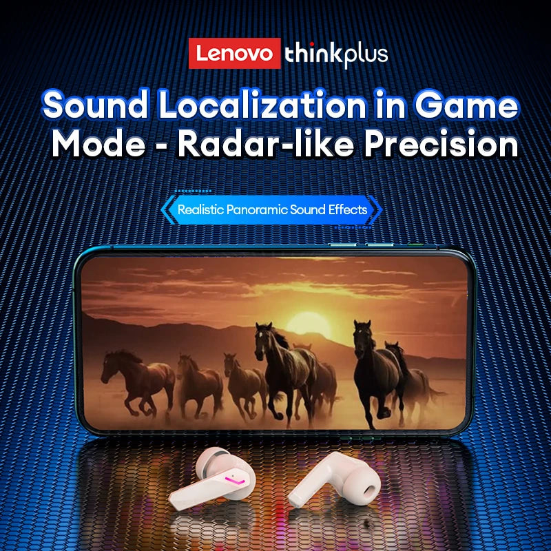 Lenovo GM2 Pro Dual Mode TWS Earbuds - PlusGamer