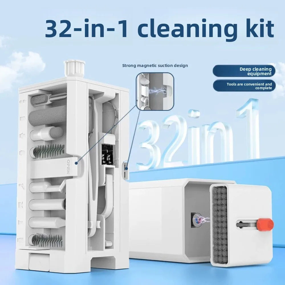 32-in-1 Multipurpose Electronic Cleaning Kit - PlusGamer