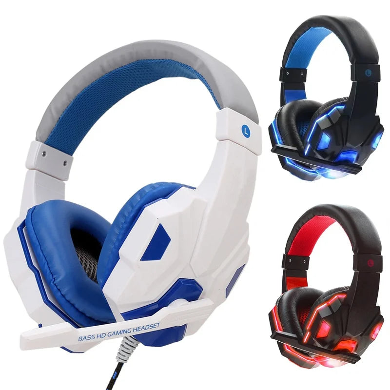 Wired Stereo Gaming Headphones - PlusGamer
