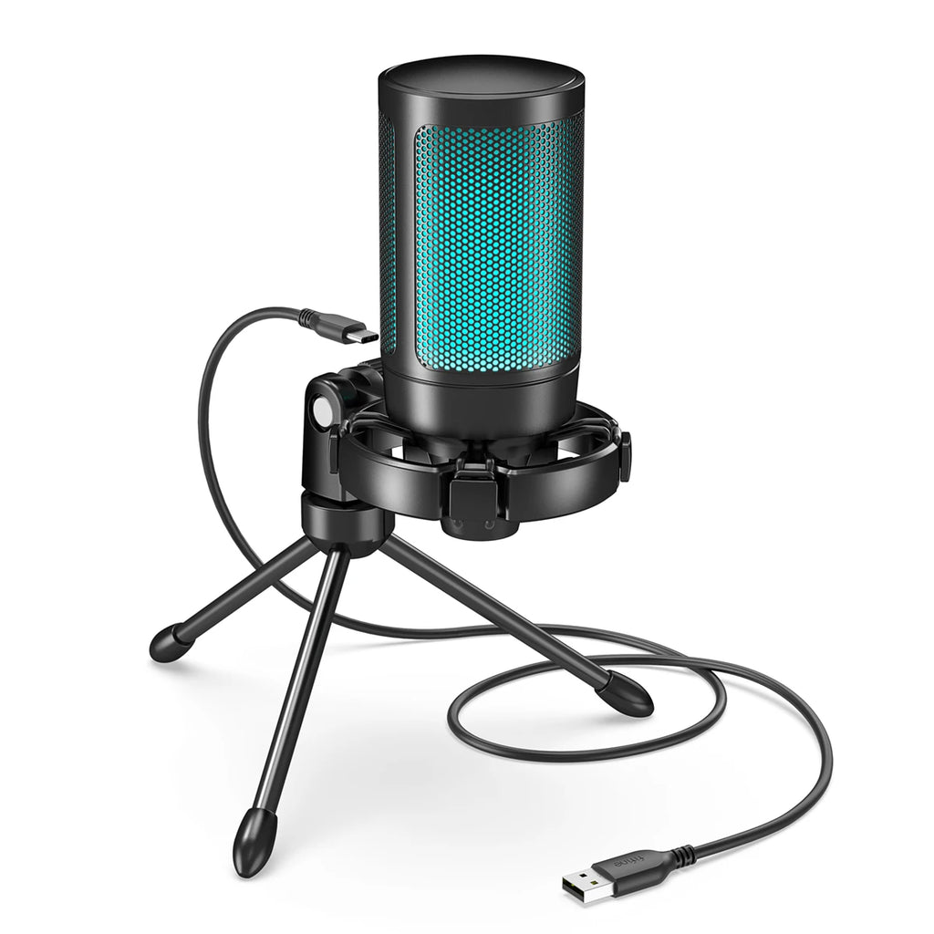 FIFINE AmpliGame A2 RGB USB Gaming Microphone - PlusGamer