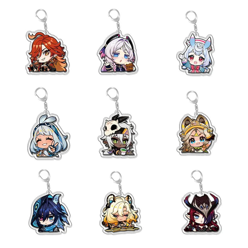 Genshin Impact Acrylic Keychain - PlusGamer