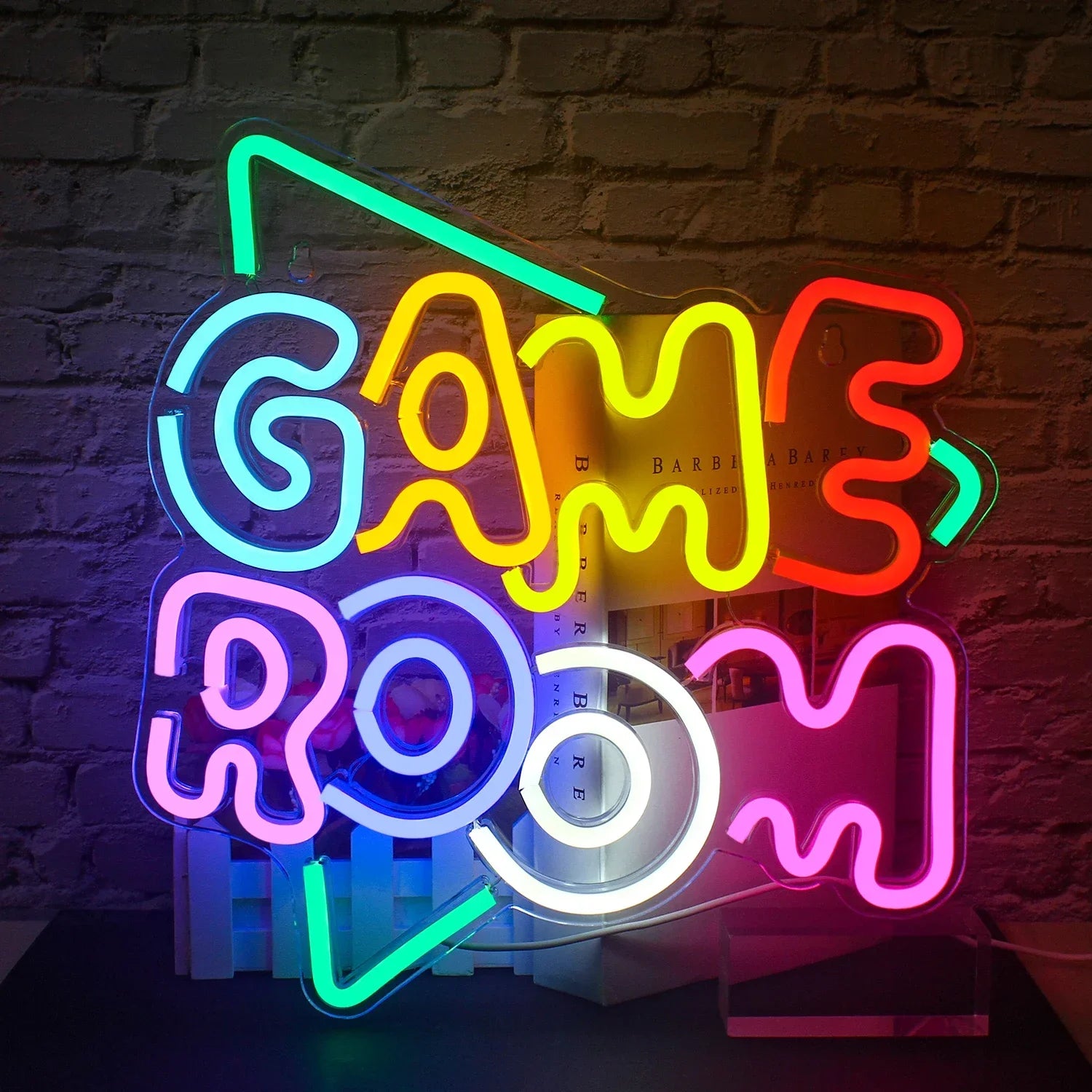 LED Neon Game Room Wall Sign - PlusGamer