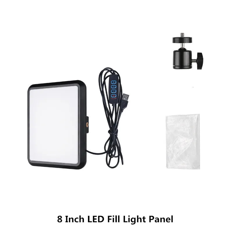 Professional LED Video Light Panel Kit with Stand - PlusGamer