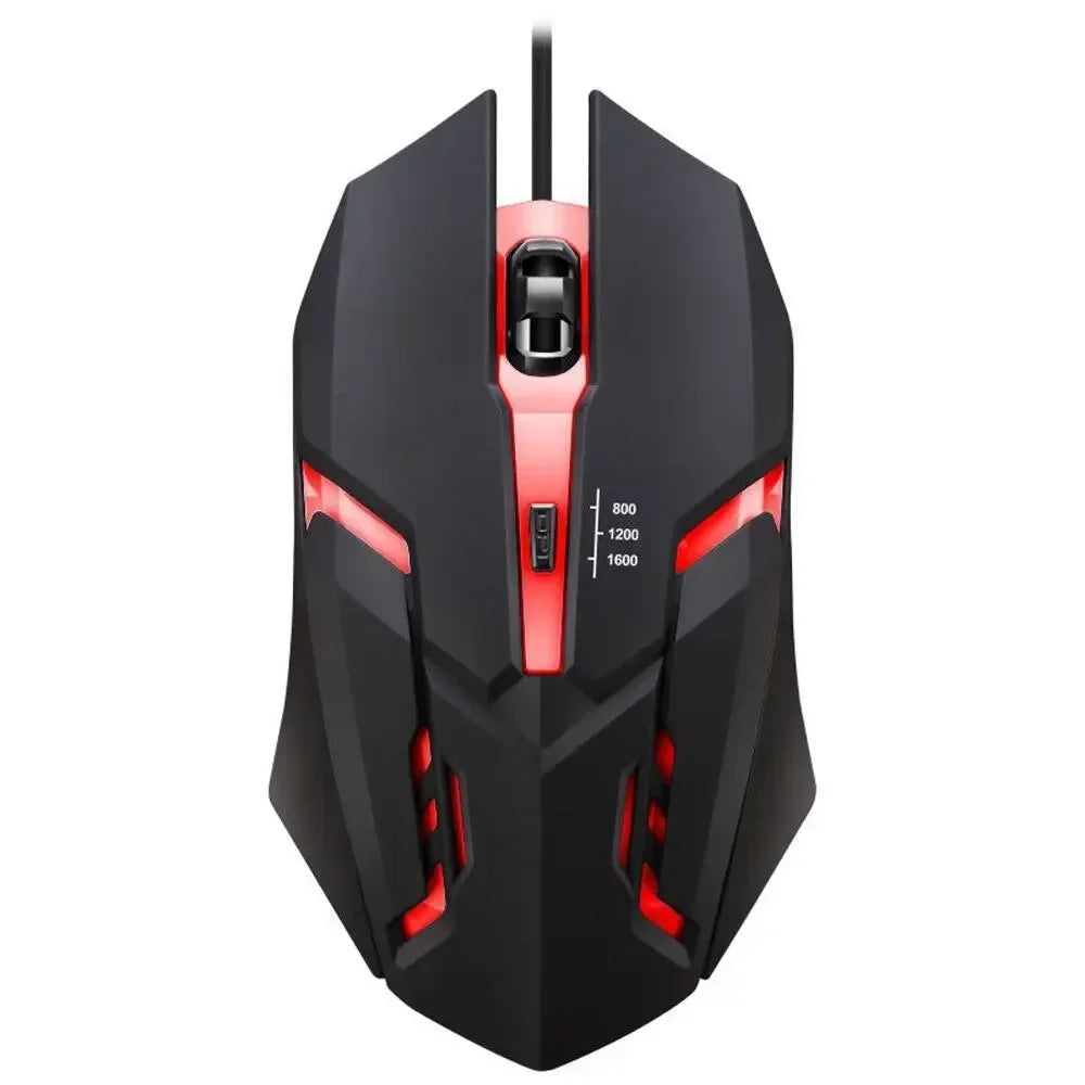 4-Button USB Wired Gaming Mouse - PlusGamer