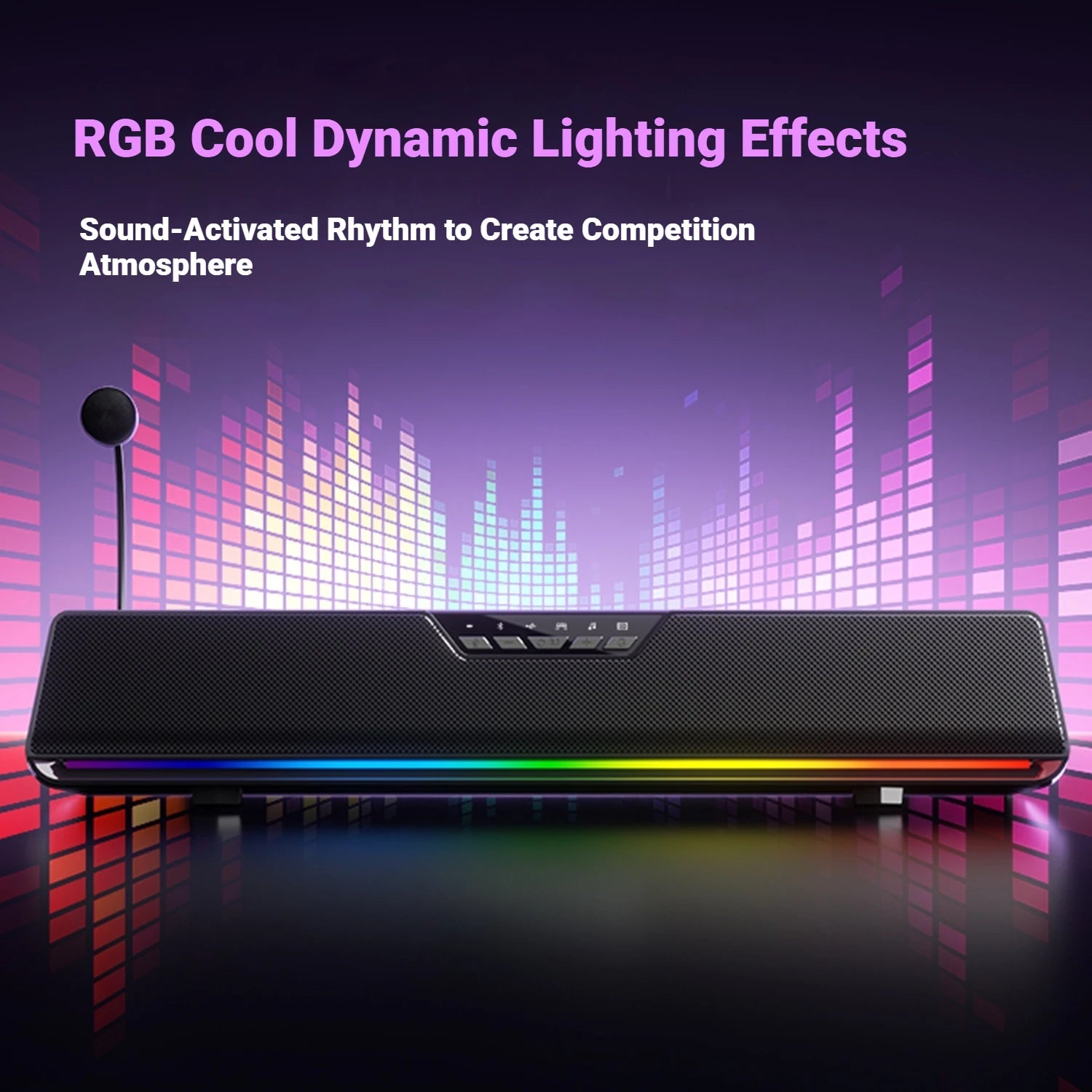AULA GS6Pro Wired & Bluetooth Gaming Speaker - PlusGamer