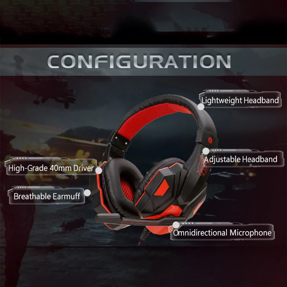 Noise Cancelling Multiplatform Gaming Headset - PlusGamer