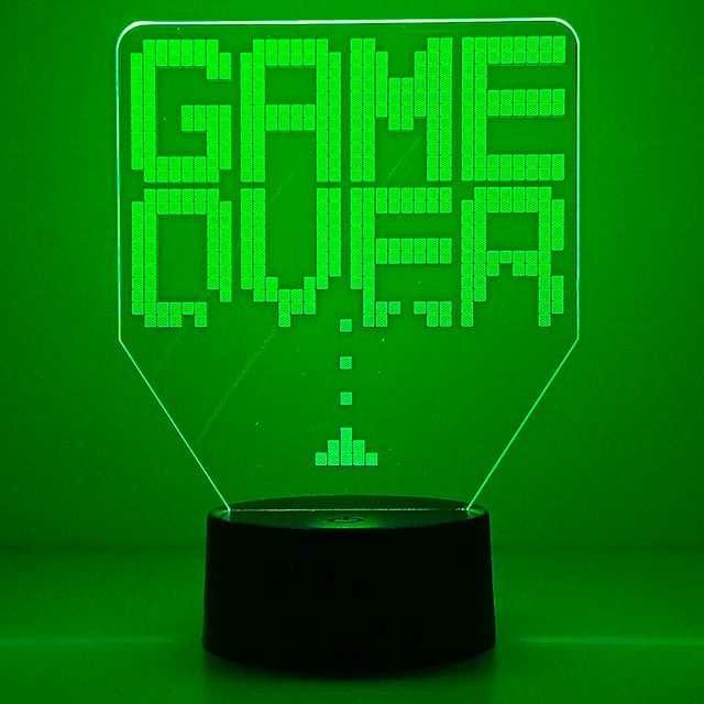 3D LED Gaming Nightlight & Headphone Lamp - PlusGamer