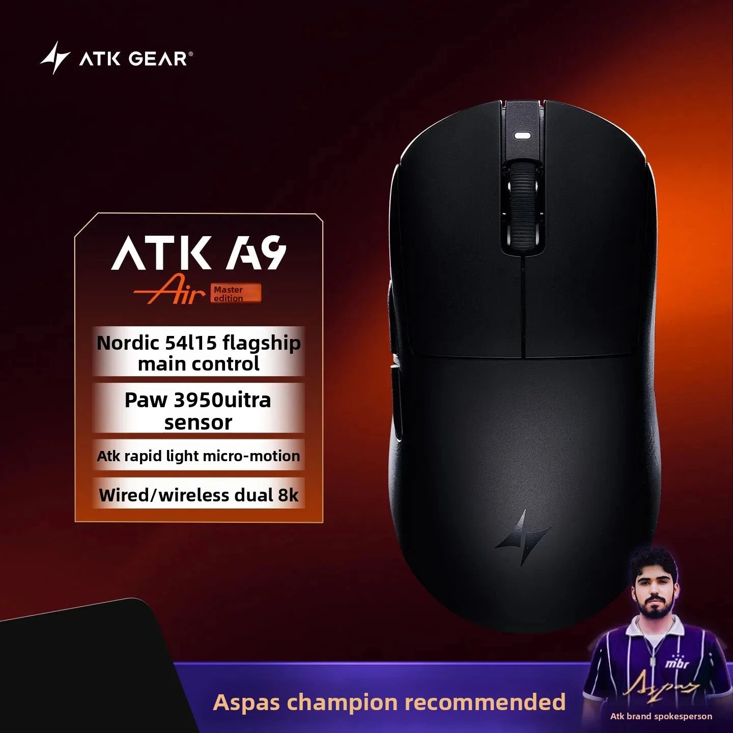 ATK Dragonfly Ultra Esport Gaming Mouse - PlusGamer