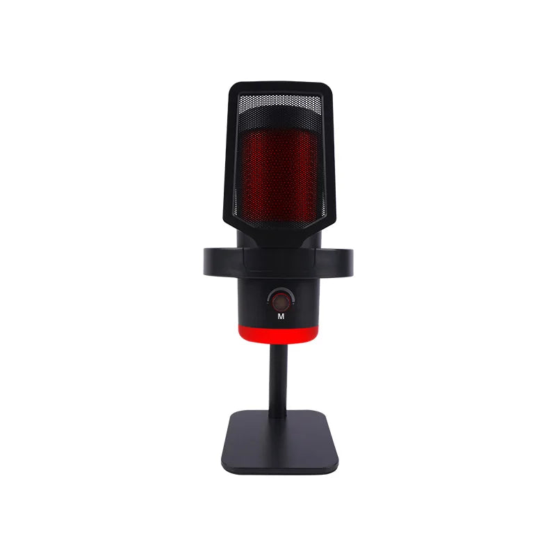 Haomuren RGB Dynamic USB Gaming Microphone with Noise Reduction - PlusGamer