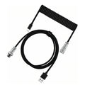 Coiled Type-C Aviator Mechanical Keyboard Cable - PlusGamer