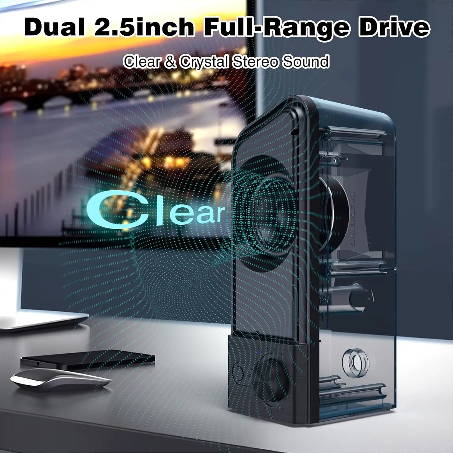SENZER PC Gaming Soundbar - PlusGamer