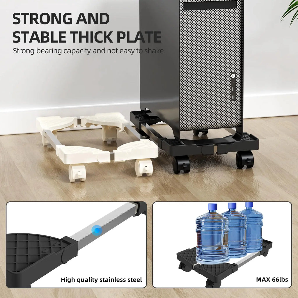 Adjustable PC Desktop Tower Stand - PlusGamer