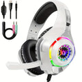 RGB Gaming Headset with Mic - PlusGamer
