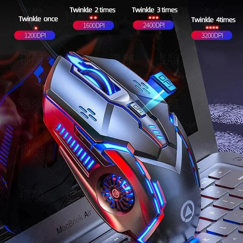 G5 Luminous Wired Gaming Mouse - PlusGamer