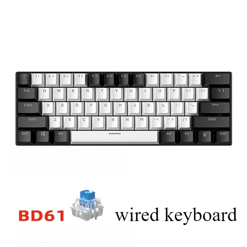 60% RGB Mechanical Gaming Keyboard - PlusGamer