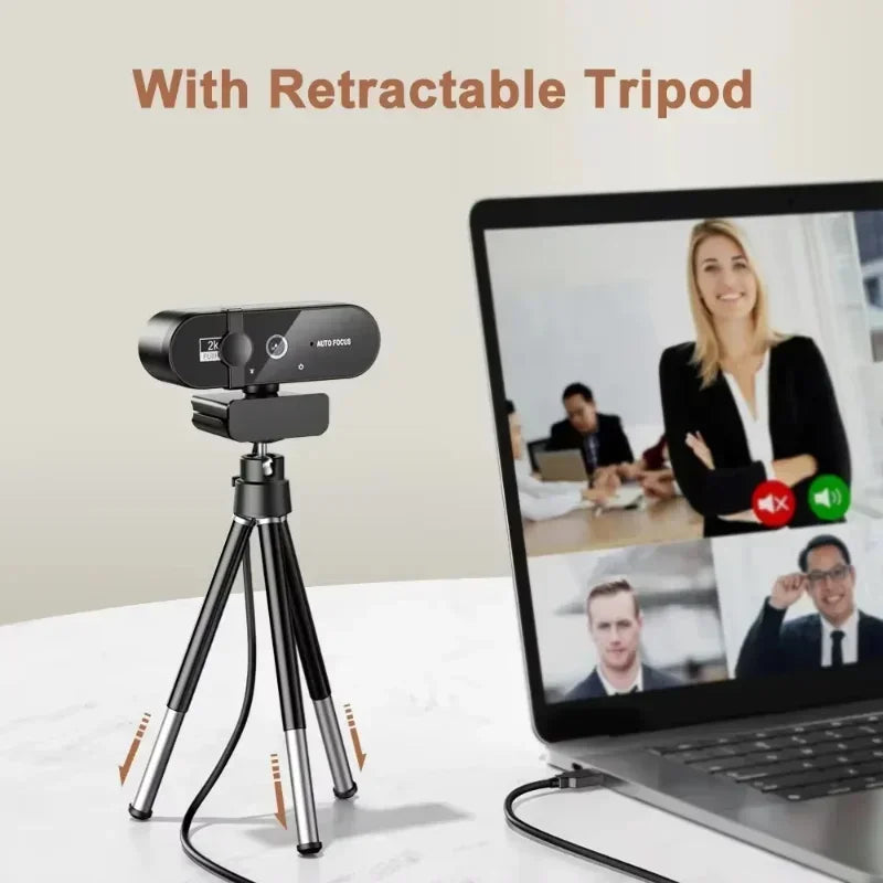 4K Autofocus Streaming Webcam - PlusGamer