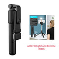 Portable Selfie Stick Tripod with Fill Light - PlusGamer