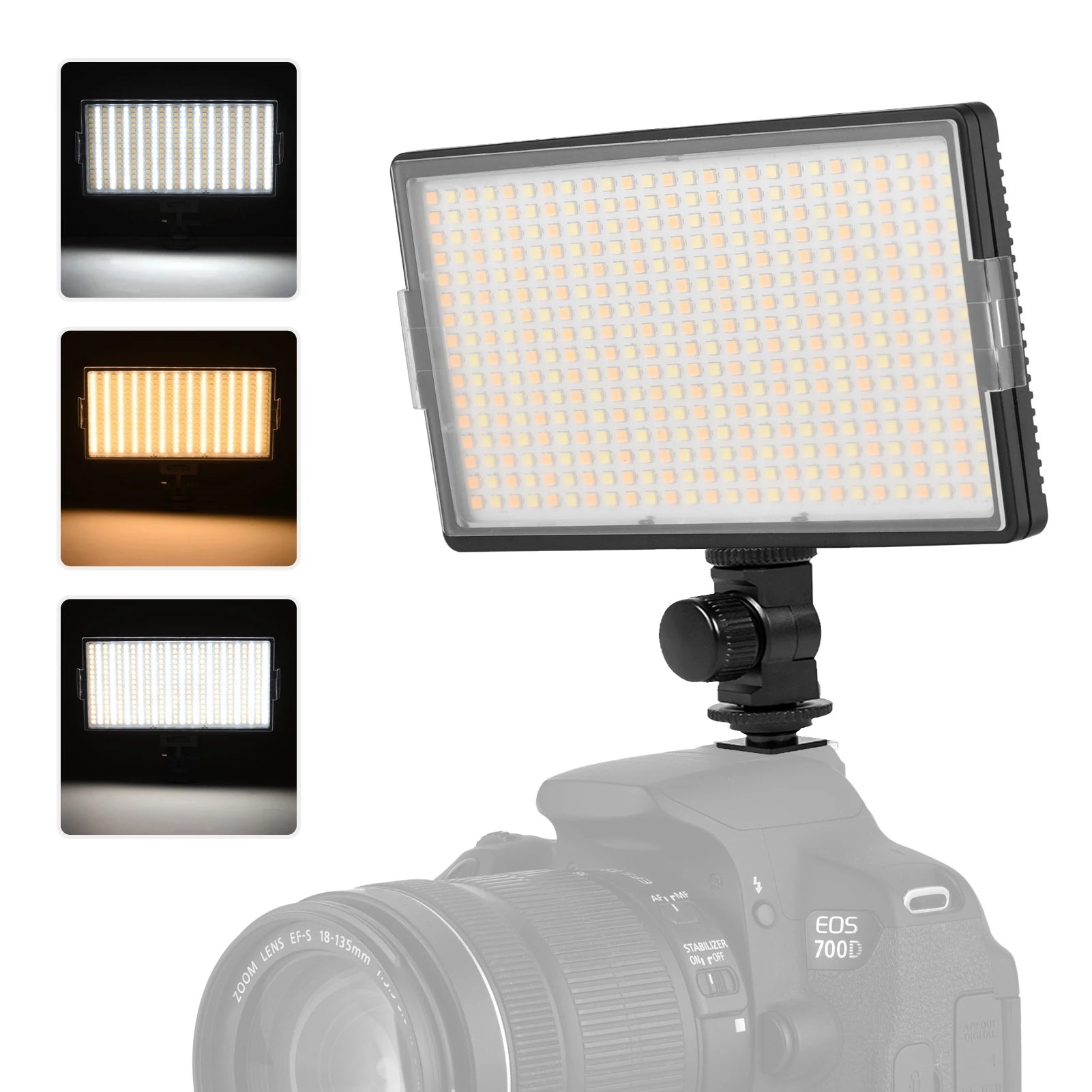 Professional 416 LED Dimmable Photography Panel - PlusGamer